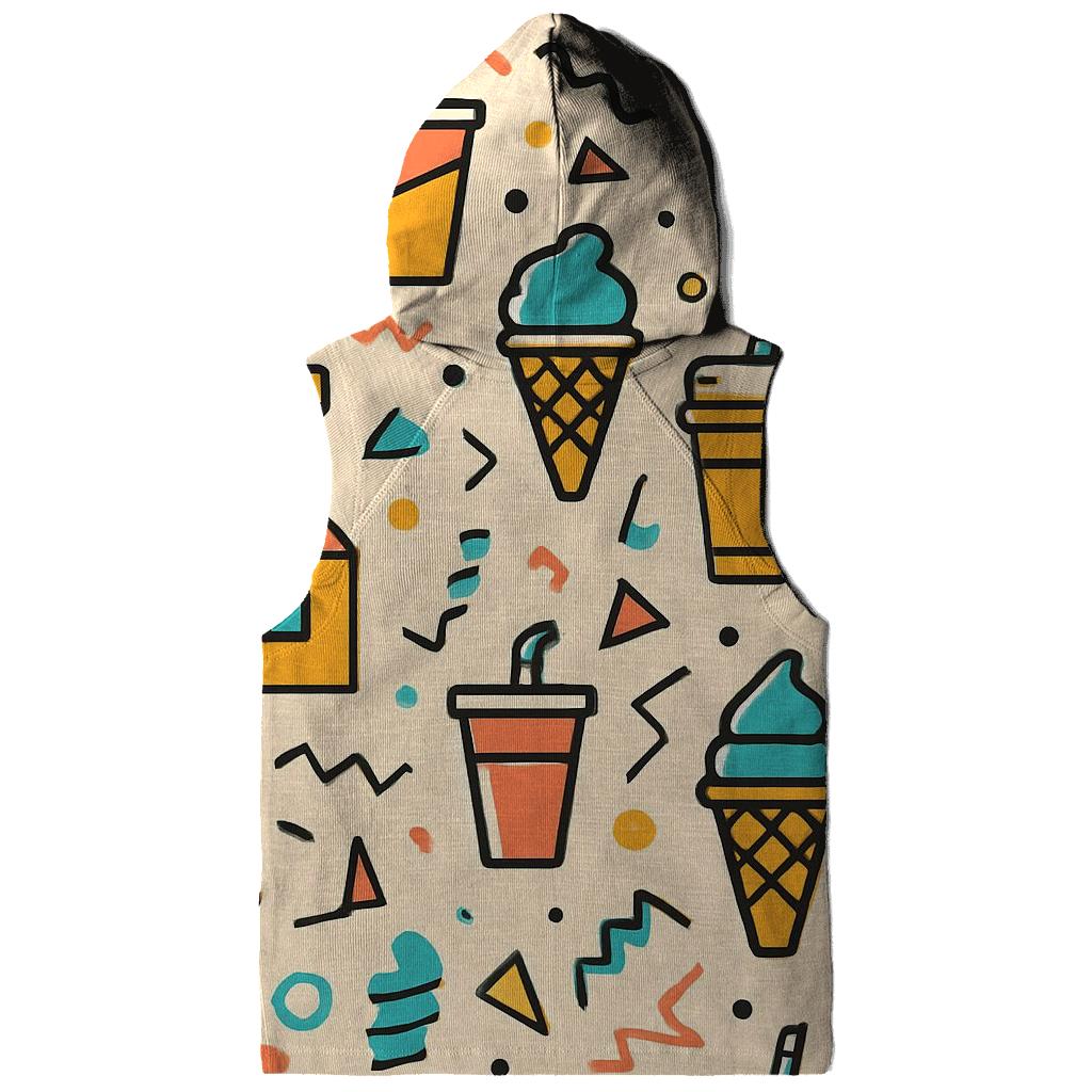 Mall Food Court Pattern Parade custom hoodies