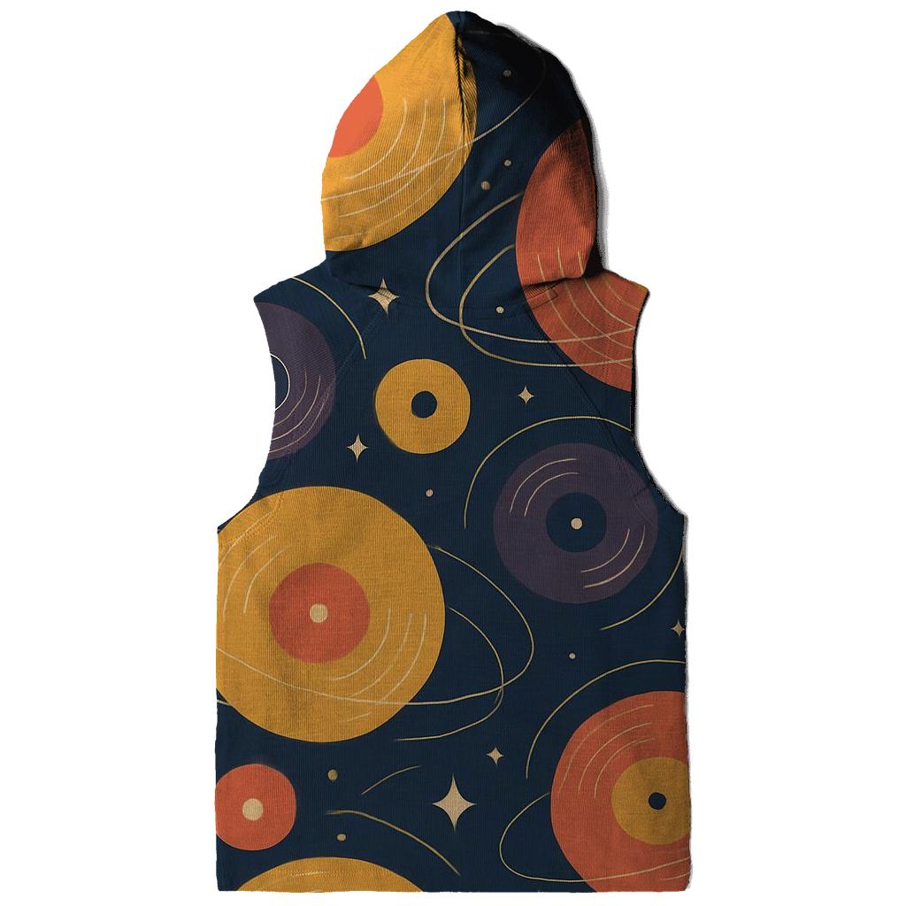 Vinyl Galaxy Groove Rings lightweight hoodies