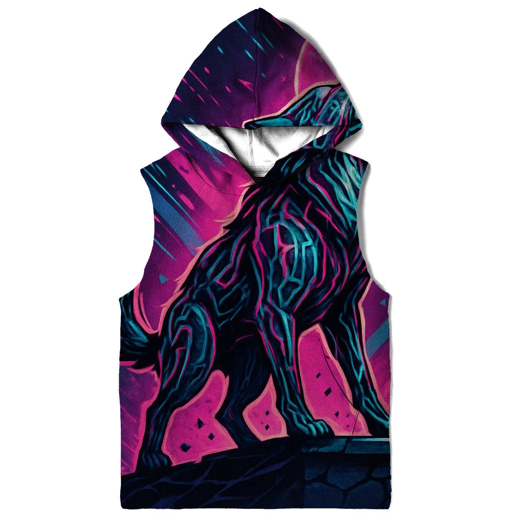 Circuit Howl Wolf hoodie designs