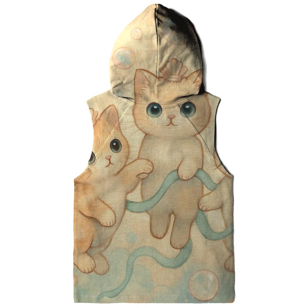 Sunrise Bubble Reef Cat Guardians heavyweight hoodies