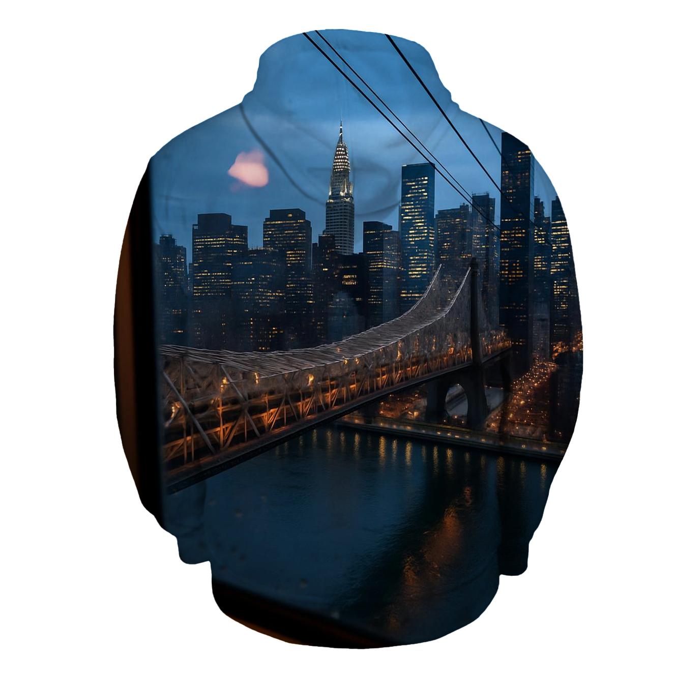 Roosevelt Island Tram Window Over Midtown hoodie designs