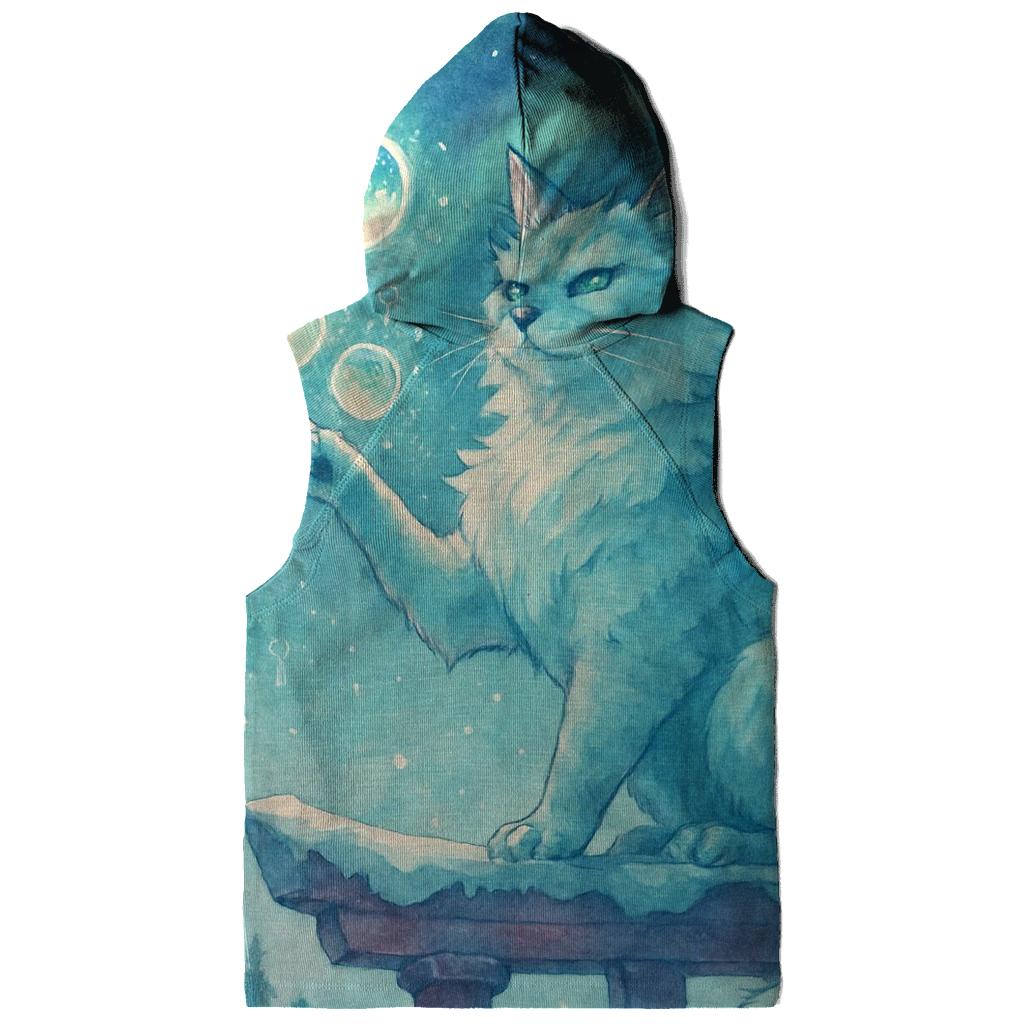 Aurora Lantern Guardian Cat premium hoodies