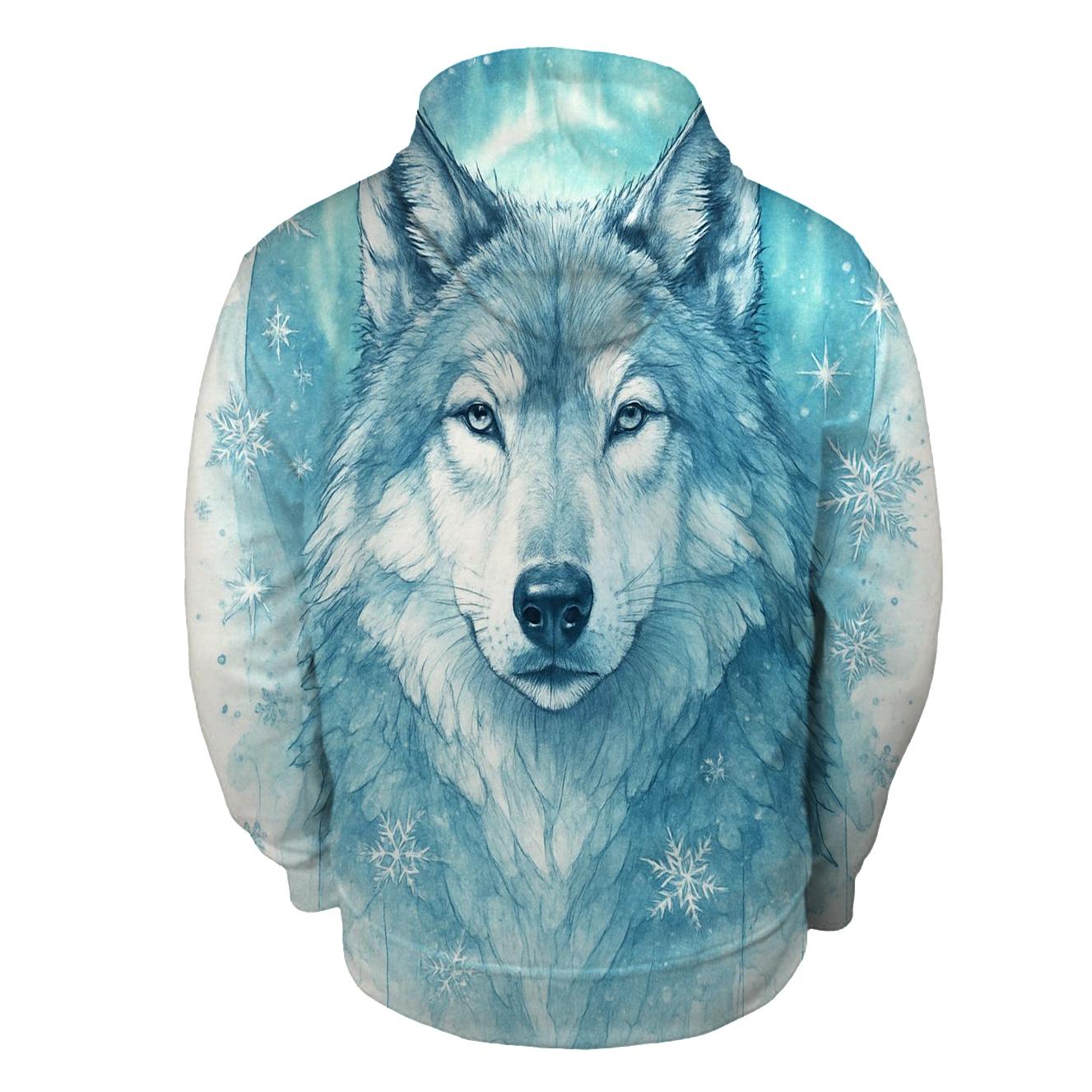 Aurora Warden Wolf lightweight hoodies
