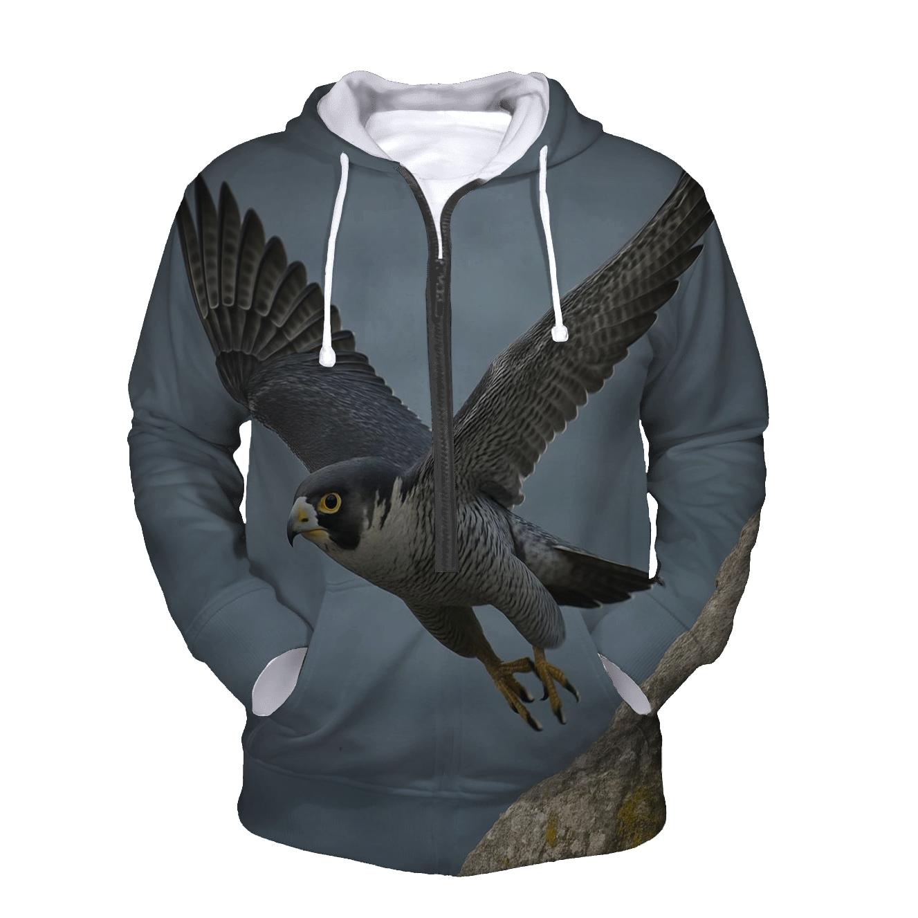 Breakwater Bolt Peregrine Falcon graphic hoodies