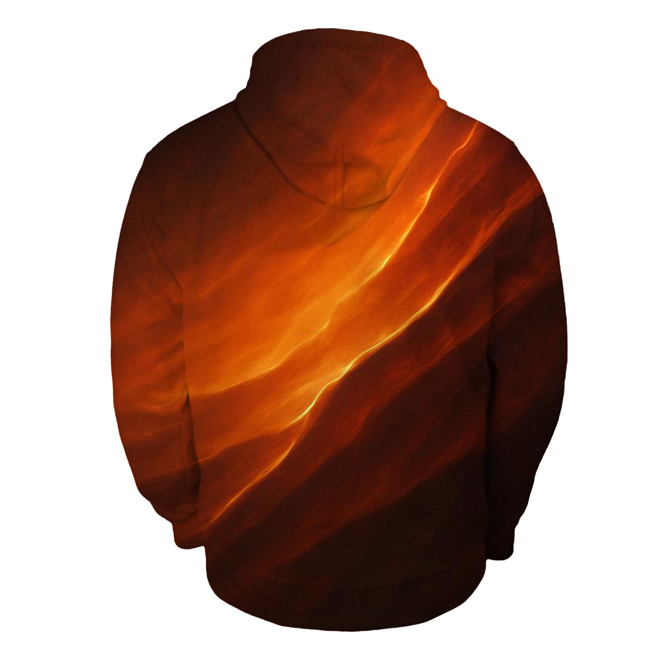 Molten Amber Drift Gradient heavyweight hoodies