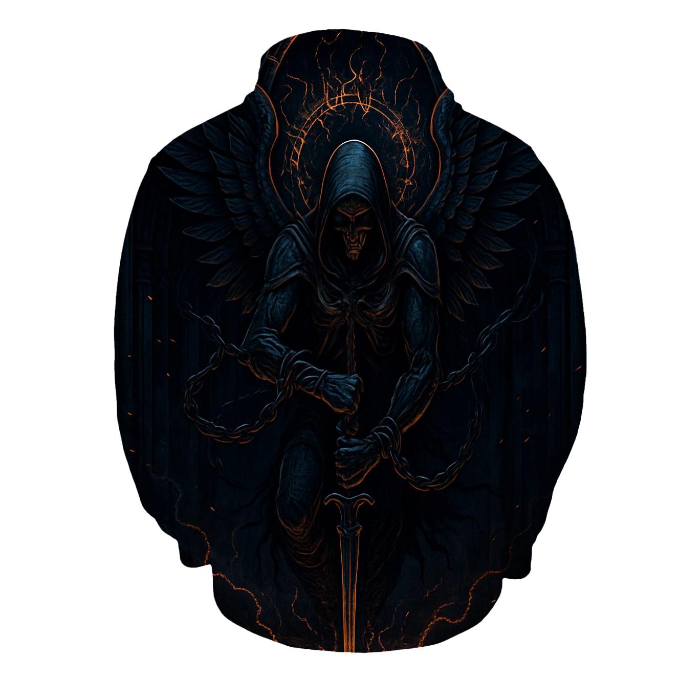 Iron Seraph Of The Eclipse Furnace graphic hoodies