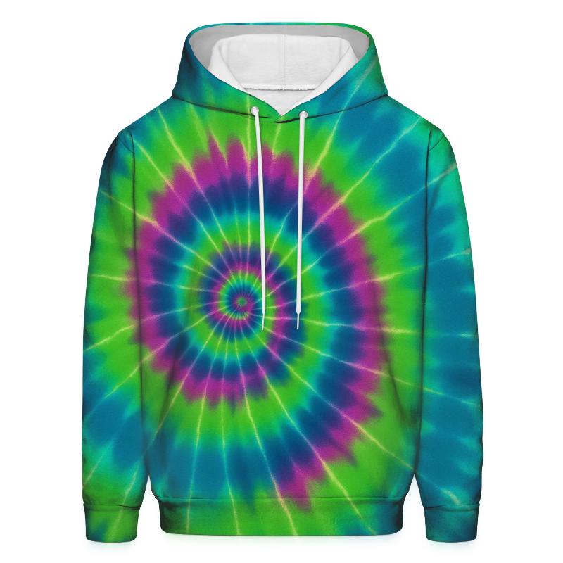 Aurora Overdye Spiral Nexus hoodie designs