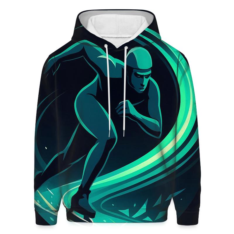 Aurora Line Speed Skating heavyweight hoodies