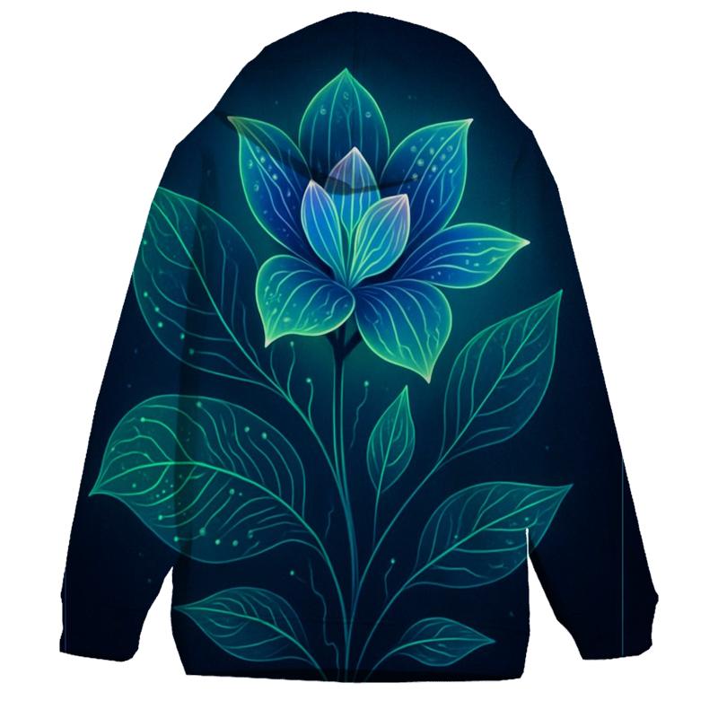 Aurora Circuit Botanica designer hoodies