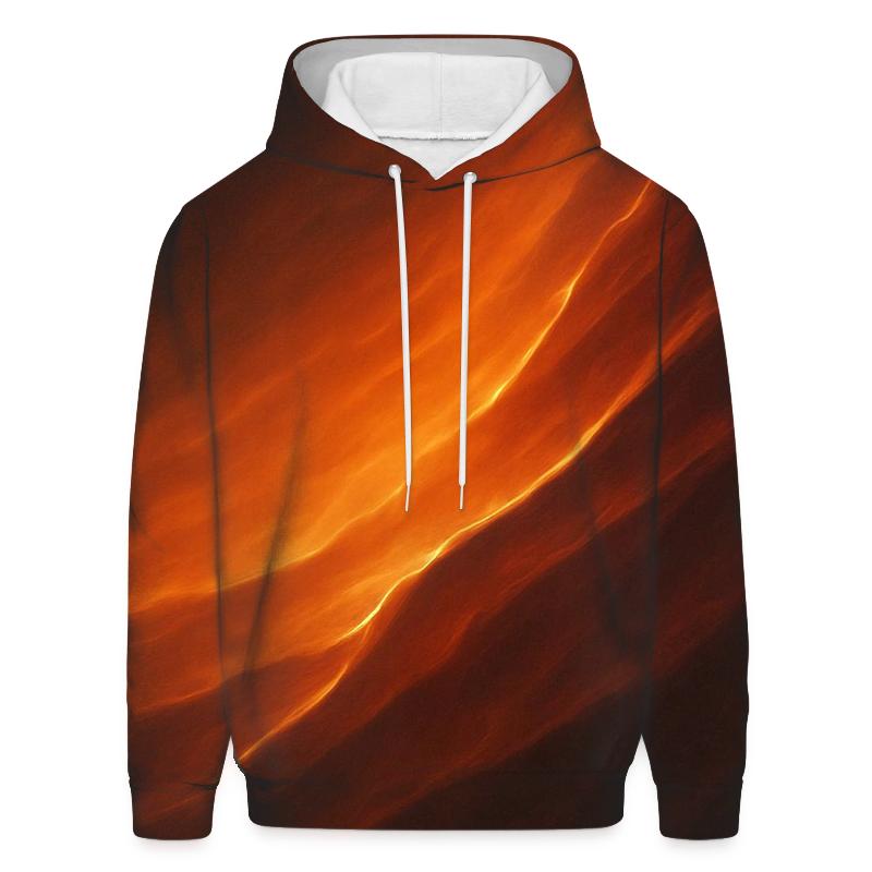 Molten Amber Drift Gradient hoodies fashion