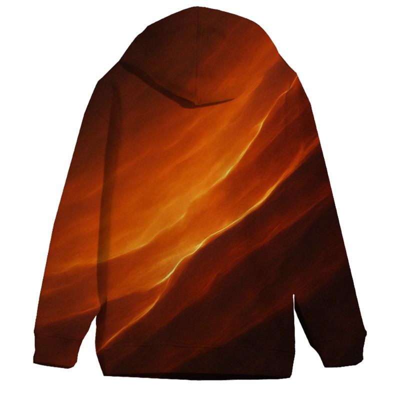 Molten Amber Drift Gradient hoodies fashion