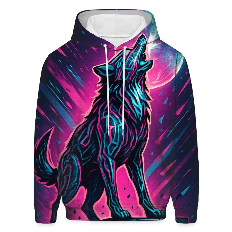 Circuit Howl Wolf hoodie styles