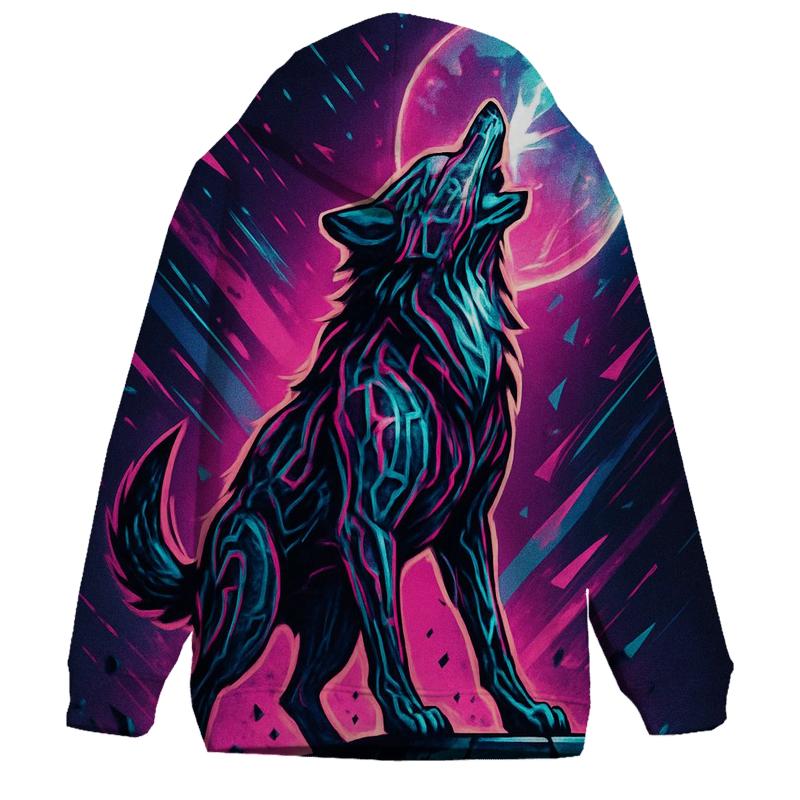 Circuit Howl Wolf hoodie styles