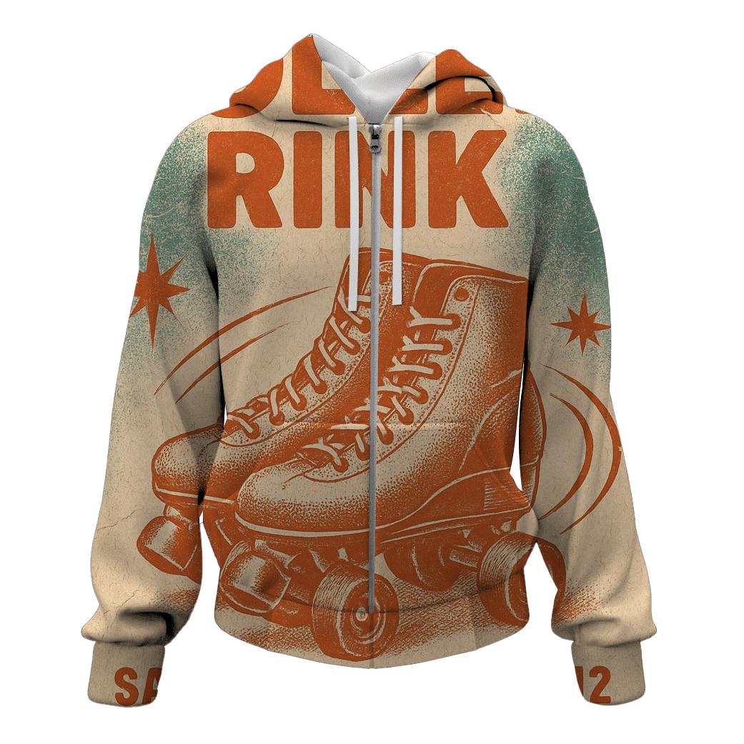 Worn Disco Night Roller Poster custom hoodies