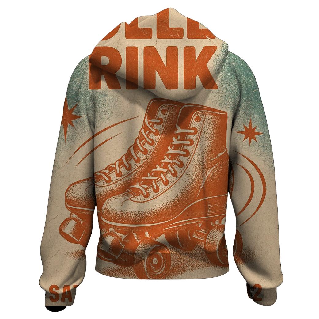 Worn Disco Night Roller Poster custom hoodies