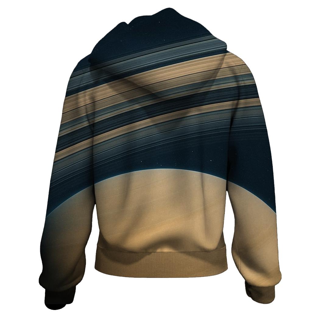 Ring Plane Horizon With Gap Divisions heavyweight hoodies