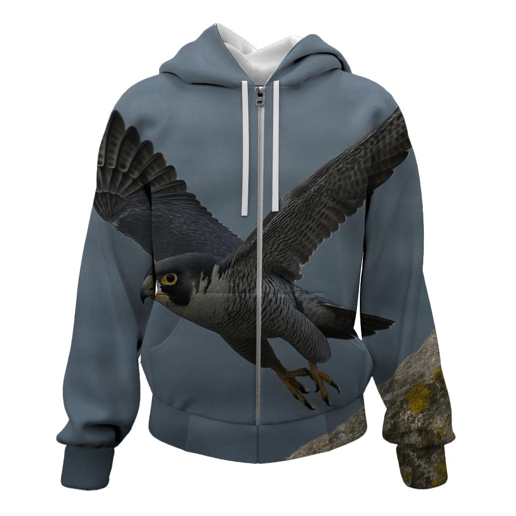 Breakwater Bolt Peregrine Falcon embroidered hoodies