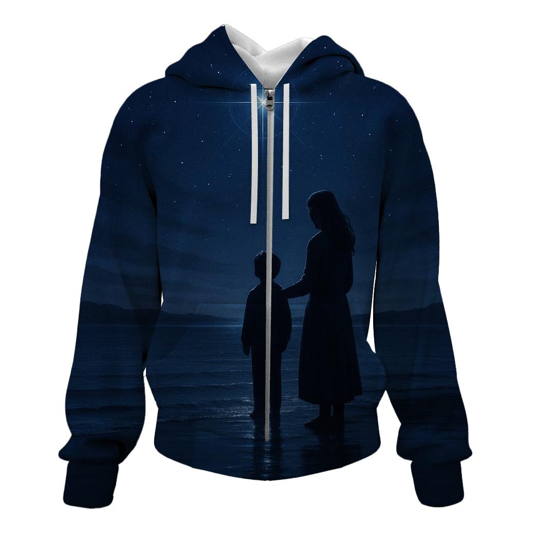 The Quiet North Star Her Love That Keeps You Oriented hoodies fashion