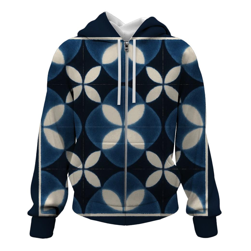 Lunar Itajime Eclipse Lattice hoodie trends