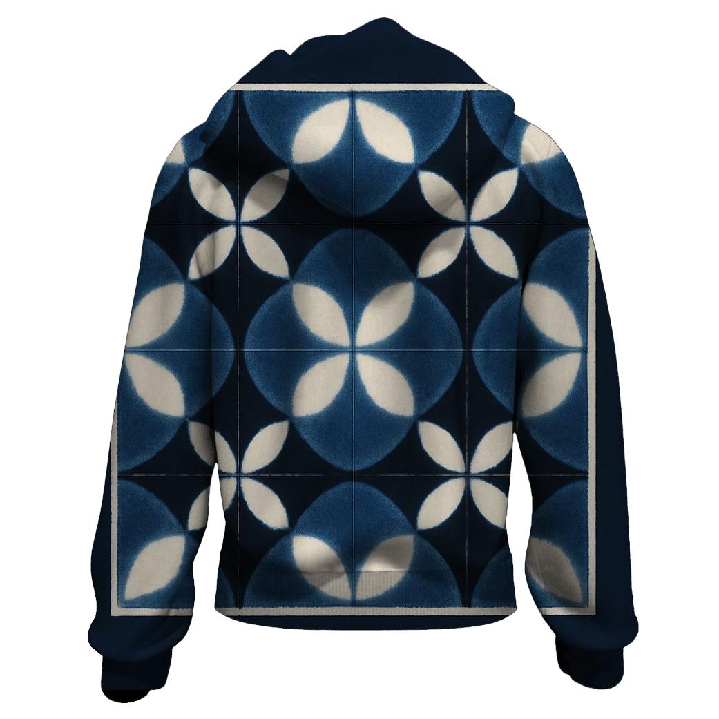 Lunar Itajime Eclipse Lattice hoodie trends