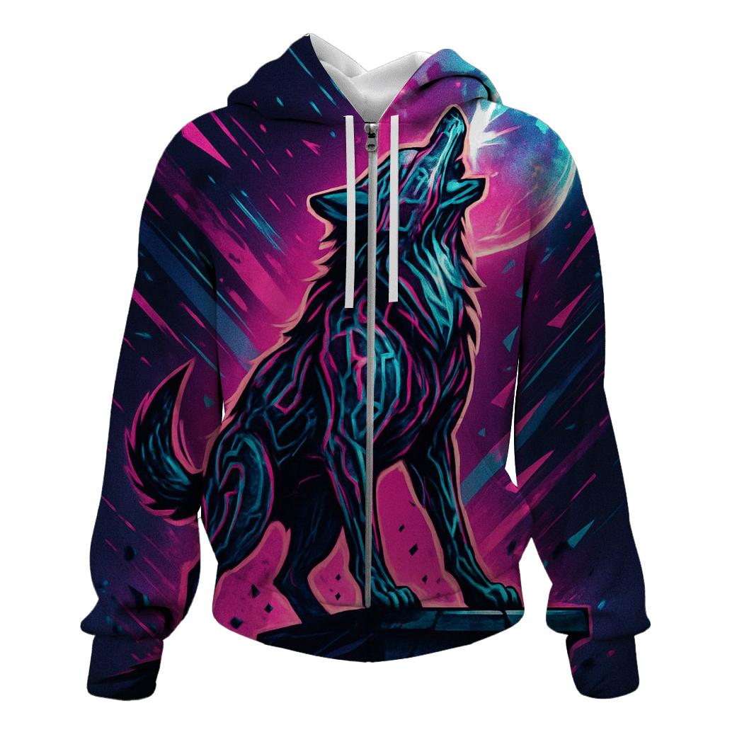 Circuit Howl Wolf hoodies fashion
