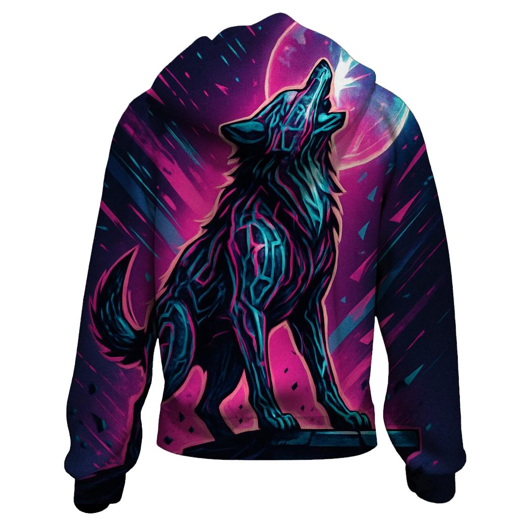Circuit Howl Wolf hoodies fashion