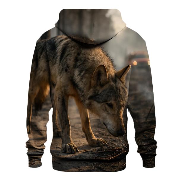 Firebreak Sentinel Wolf In Post Burn Forest Survey hoodie trends