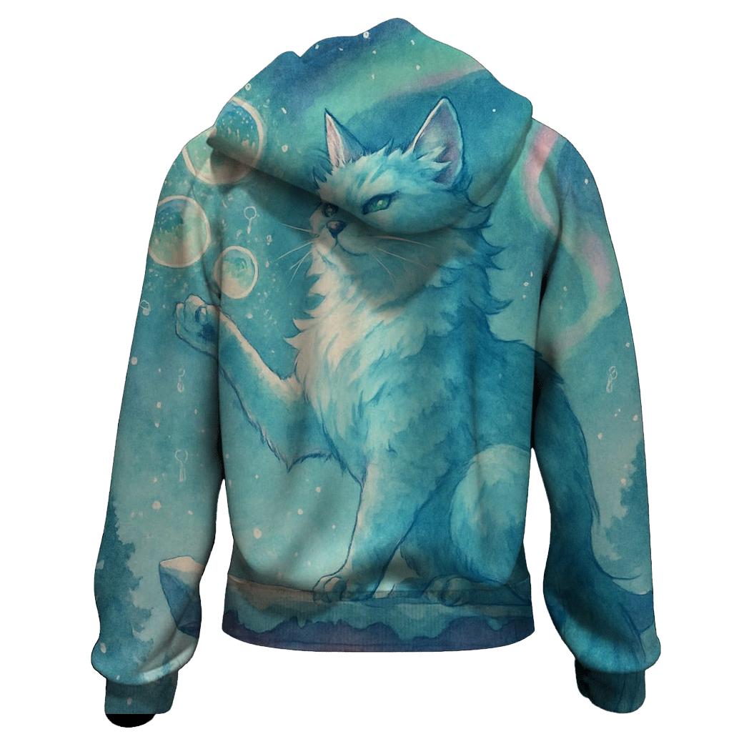 Aurora Lantern Guardian Cat hoodie trends