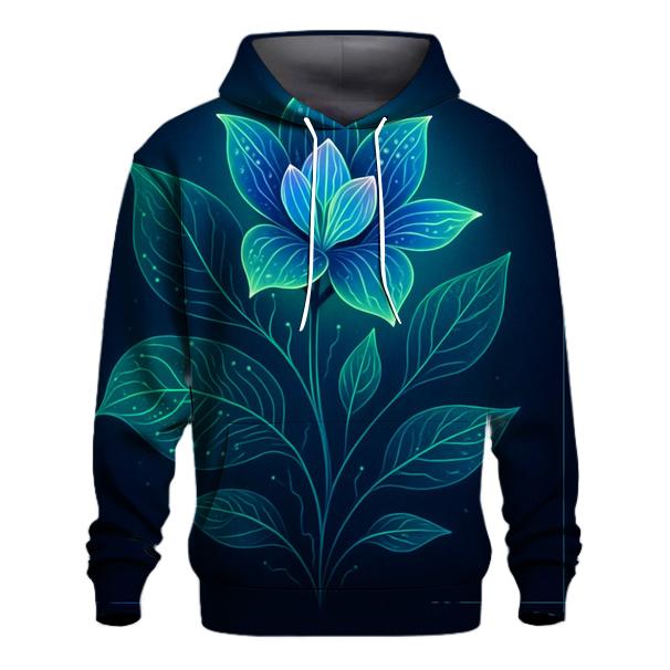 Aurora Circuit Botanica zip-up hoodies
