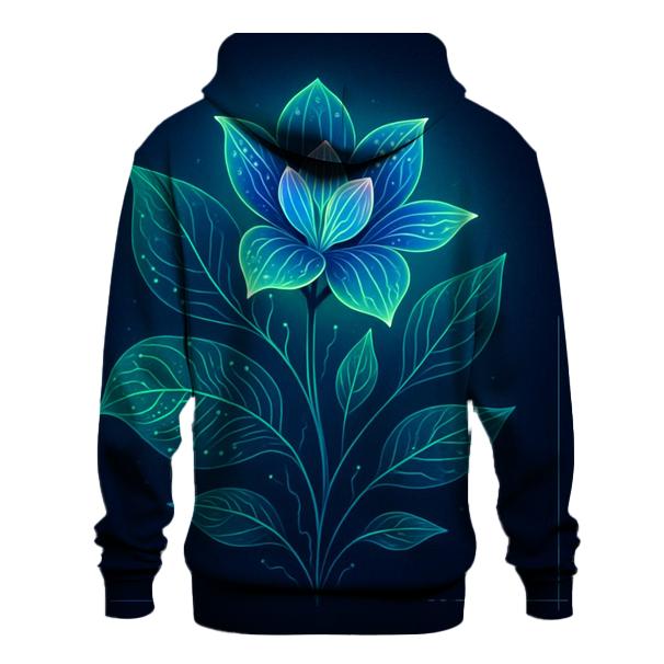 Aurora Circuit Botanica zip-up hoodies