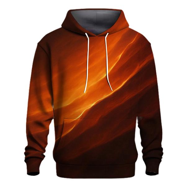 Molten Amber Drift Gradient hoodies fashion