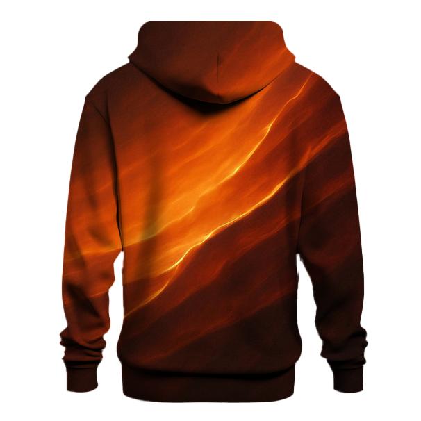 Molten Amber Drift Gradient hoodies fashion