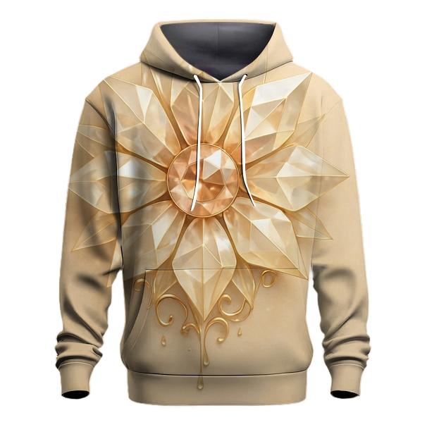 Champagne Prism Bloom premium hoodies
