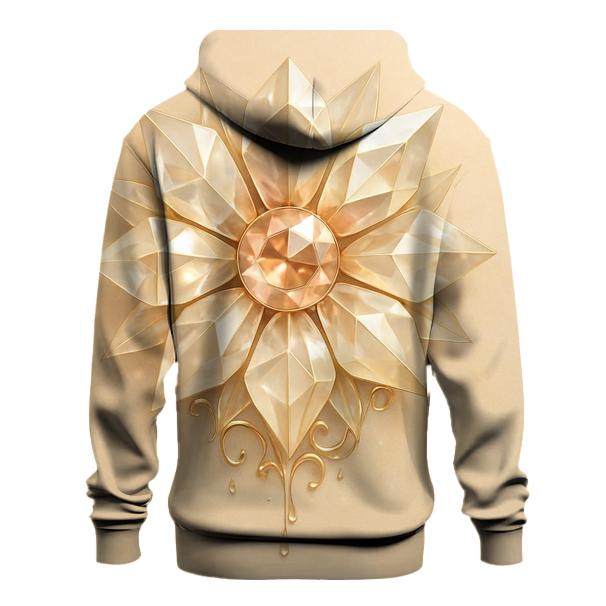 Champagne Prism Bloom premium hoodies