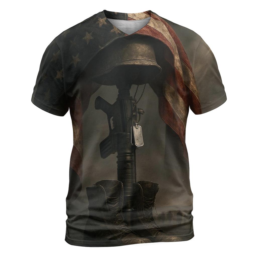 Last Light Over The Fallen Standard personalized full print shirts