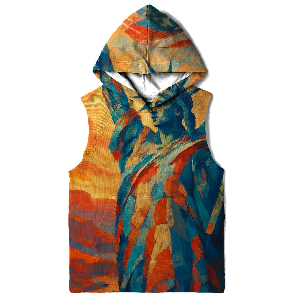 Liberty Current Through The Canyon Sky pullover hoodies