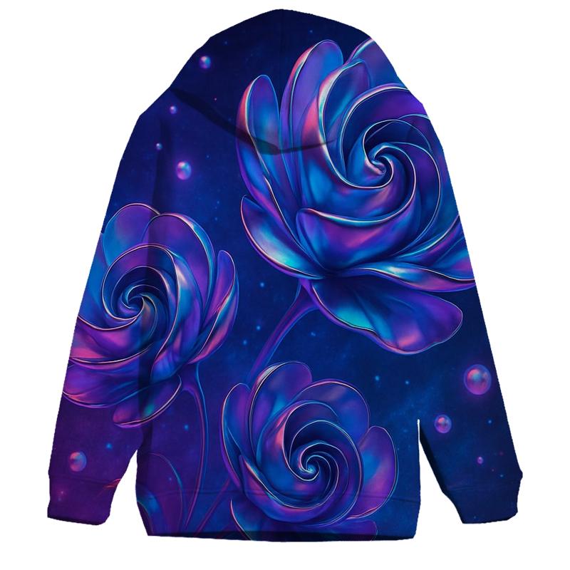 Chrome Bloom Nebula Garden hoodie styles
