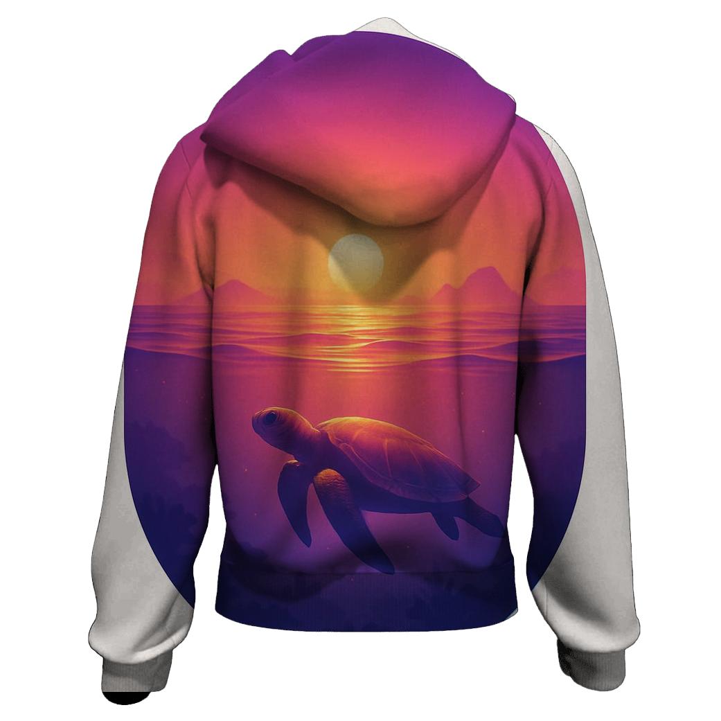 Ember Reef Afterglow graphic hoodies