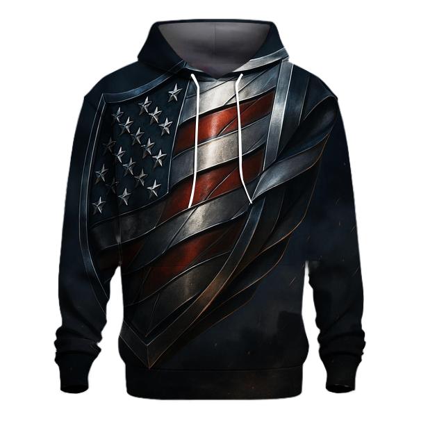 Forged Stars Over Midnight Steel zip-up hoodies