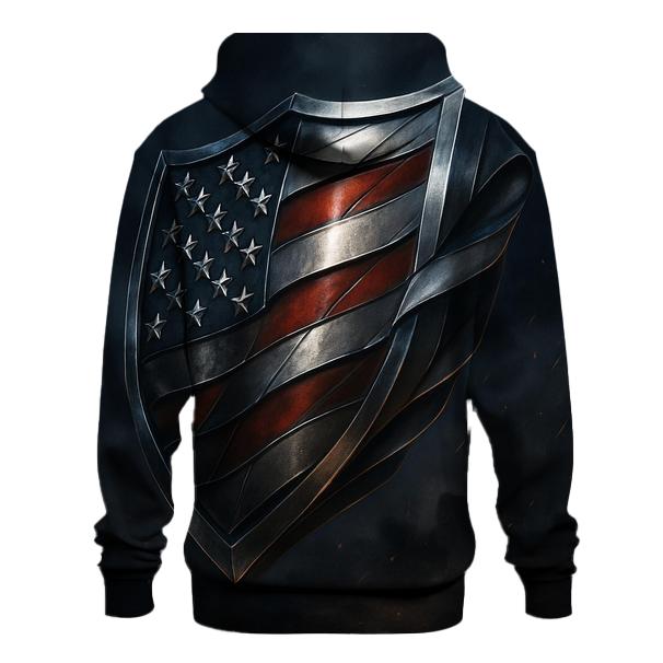 Forged Stars Over Midnight Steel zip-up hoodies