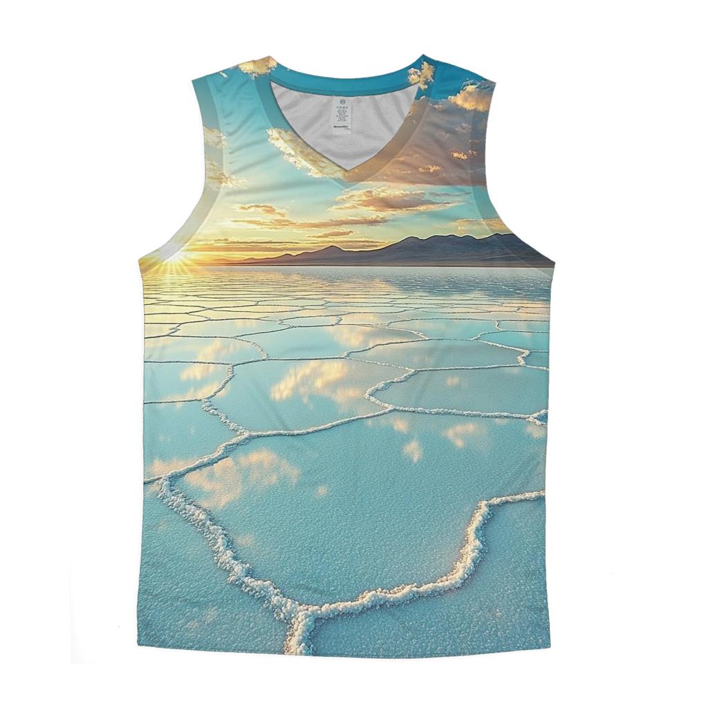 Salar De Uyuni Salt Flats - Uyuni trendy fitted tank tops