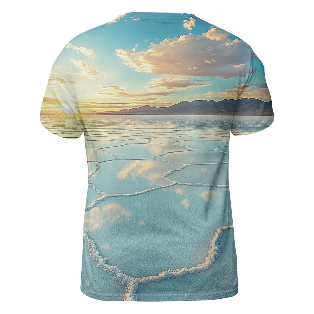 Salar De Uyuni Salt Flats - Uyuni creative print fashion shirts