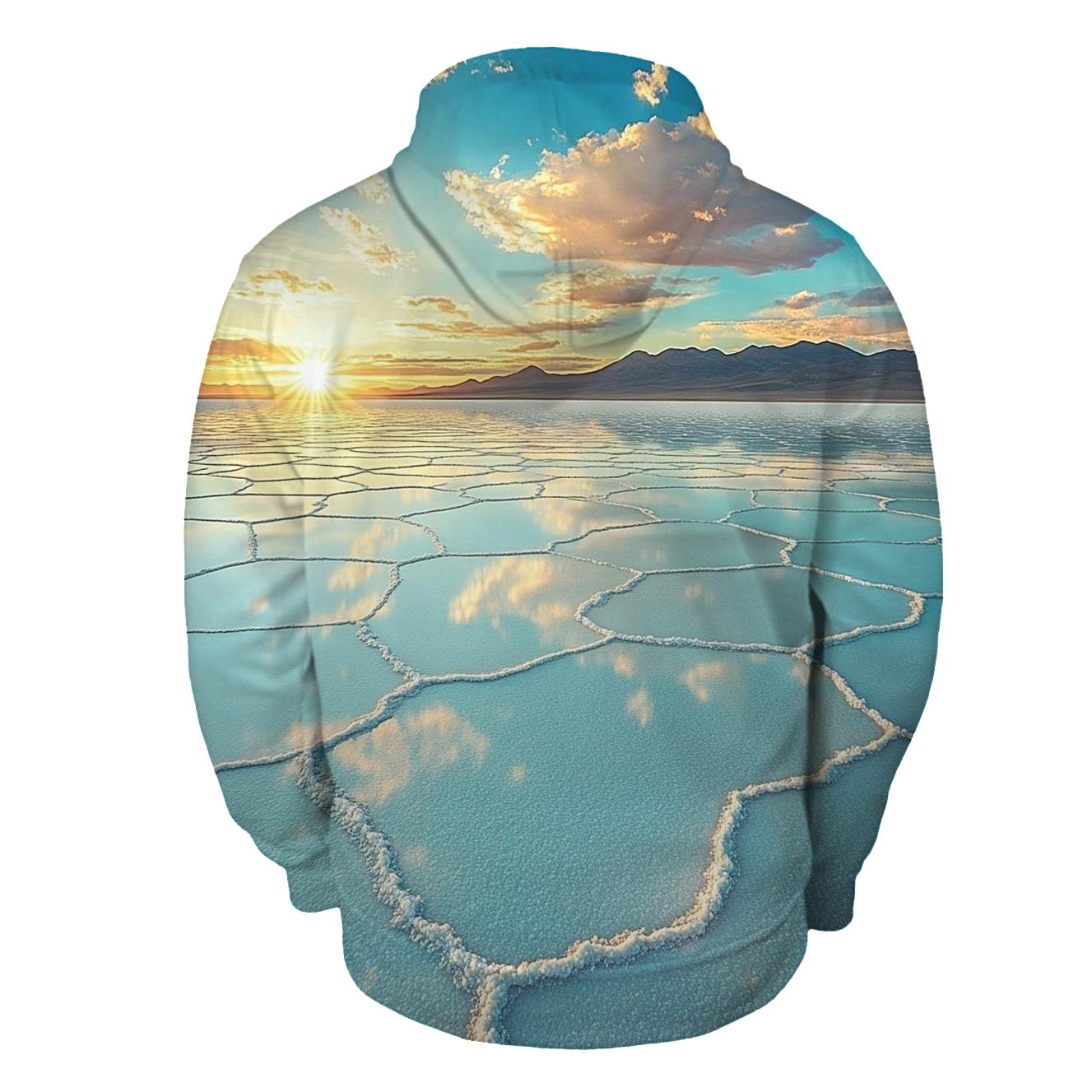 Salar De Uyuni Salt Flats - Uyuni zip-up hoodies