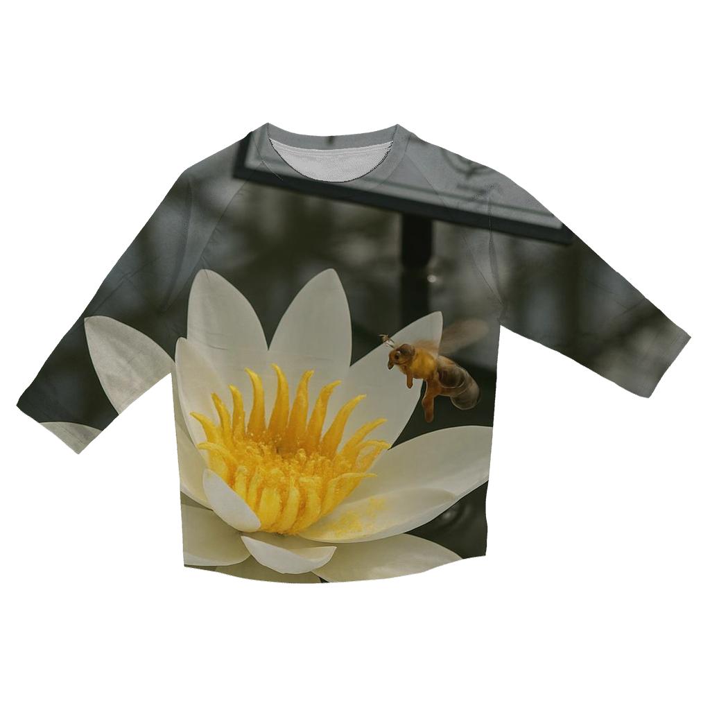 Water Lily Pollination Study In A Botanical Conservatory trendy 3/4 sleeve tops