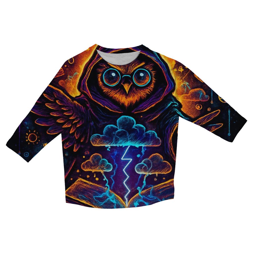 The Librarian Of Lost Weather fashion 3/4 sleeve shirts