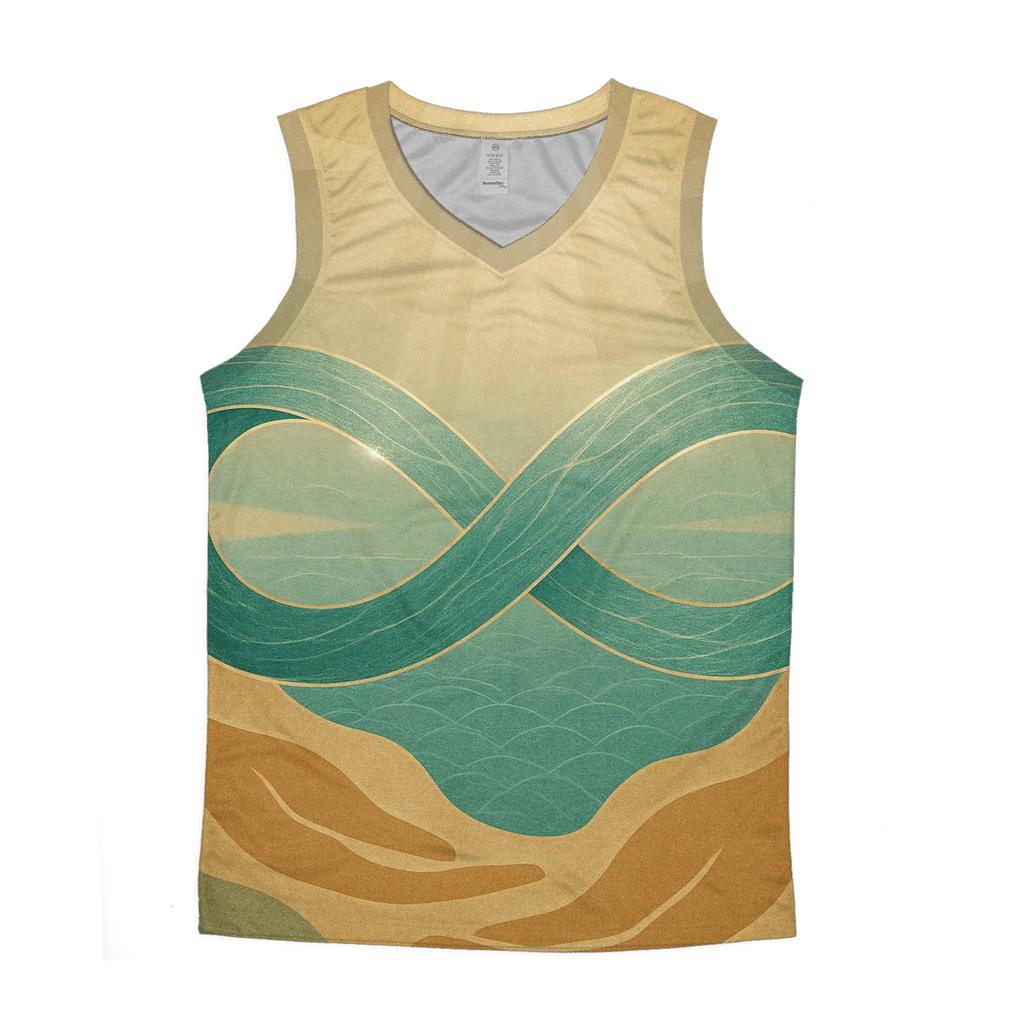 River Of Quiet Renewal personalized athletic tanks