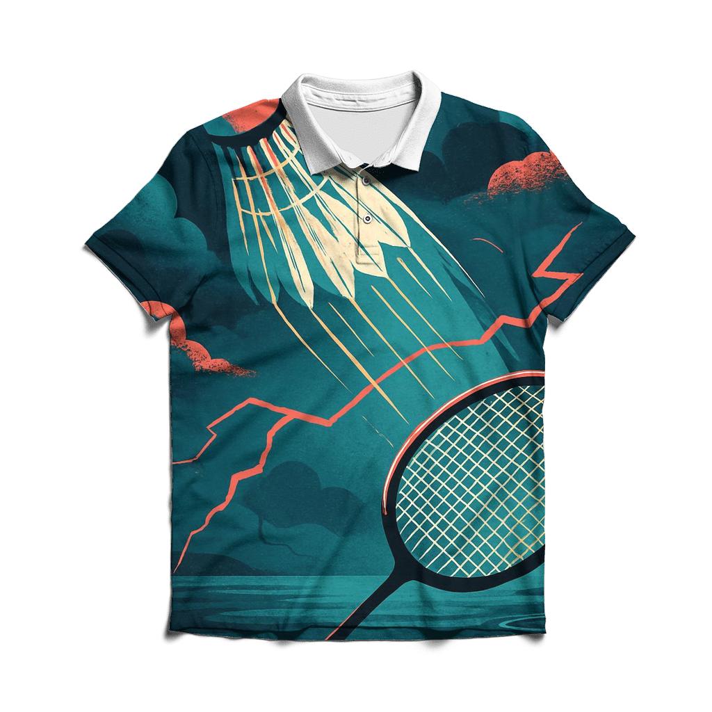 Monsoon Court Badminton Smash classic pique polos