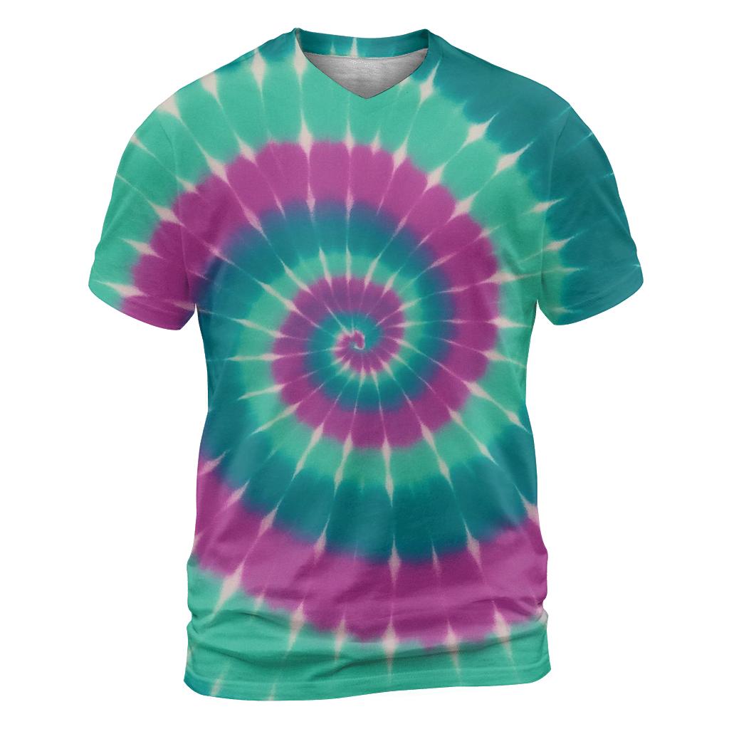 Aurora Spiral Overdye Whirlpool designer pattern shirts