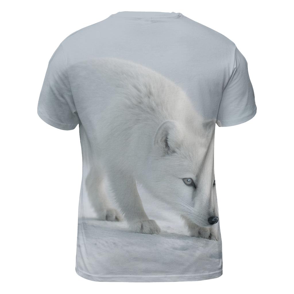 Frostline Forage Arctic Fox creative print fashion shirts