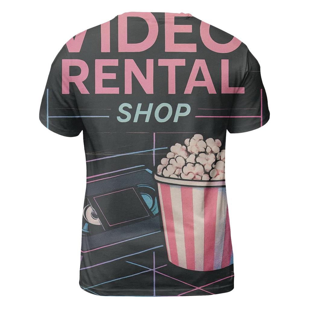 Eighties Video Rental Weekend Poster personalized full print shirts